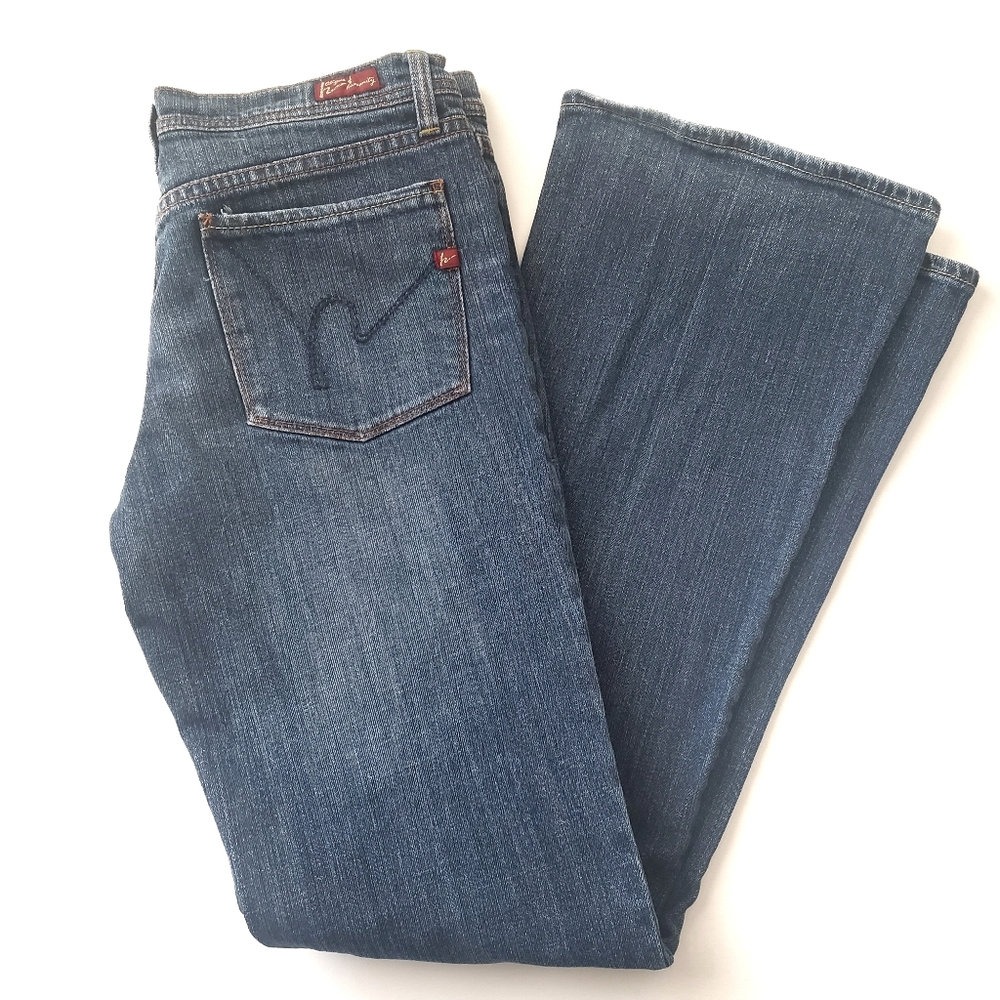 Vintage Citizens Of Humanity Ingrid Low Waist Flare Jeans Size 30